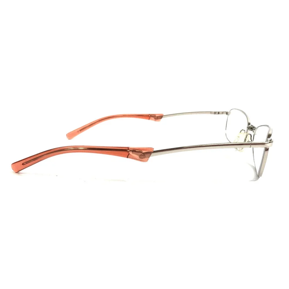 Prada Eyeglasses Frames VPR76C 9AC-4L1 Silver Collapsible Folding 53-18-145